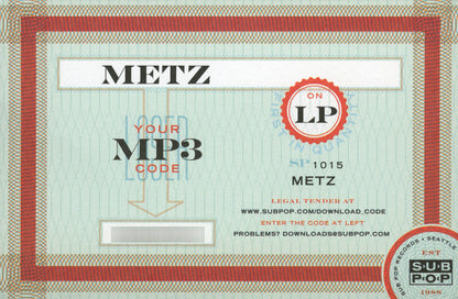 Metz - Metz (nuovo)