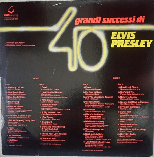 Elvis Presley - I Grandi Successi Di Elvis Presley