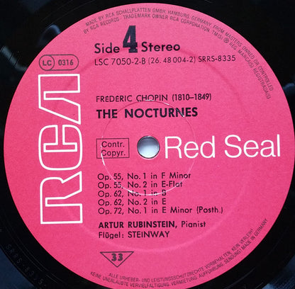 Rubinstein, Chopin ‎– The Nocturnes