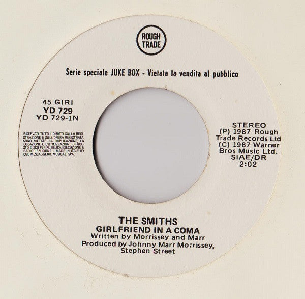 The Smiths - Girlfriend In A Coma / True Faith