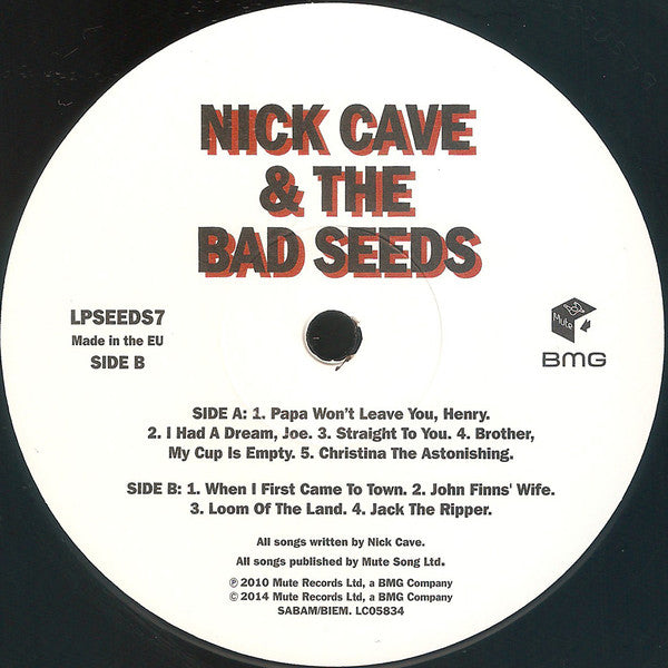 Nick Cave & The Bad Seeds - Henry's Dream (nuovo)