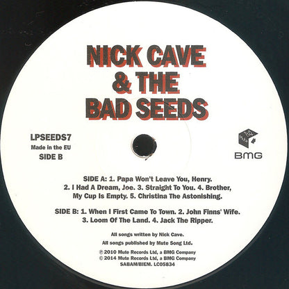 Nick Cave & The Bad Seeds - Henry's Dream (nuovo)