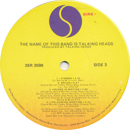 Talking Heads - The Name Of This Band Is Talking Heads