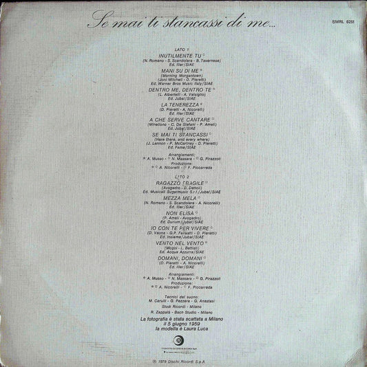 Laura Luca - Se Mai Ti Stancassi Di Me...