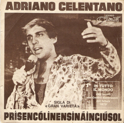 Adriano Celentano - Prisencólinensináinciúsol (7")