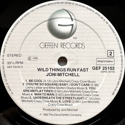 Joni Mitchell - Wild Things Run Fast