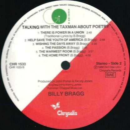 Billy Bragg - Talking With The Taxman About Poetry