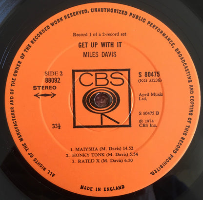 Miles Davis - Get Up With It