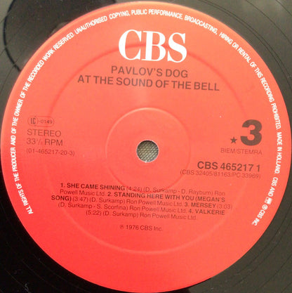Pavlov's Dog - Pampered Menial + At The Sound Of The Bell