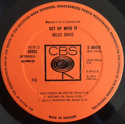 Miles Davis - Get Up With It