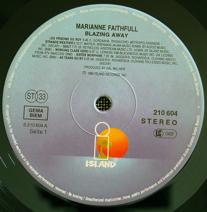 Marianne Faithfull - Blazing Away
