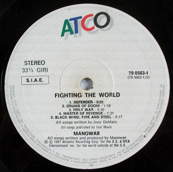 Manowar - Fighting The World