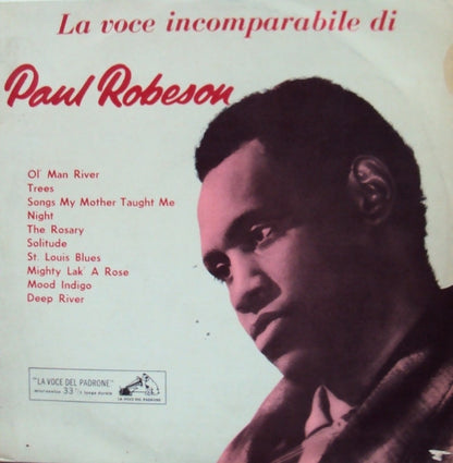 Paul Robeson - La Voce Incomparabile Di Paul Robeson