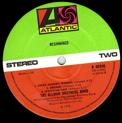 The Allman Brothers Band - Beginnings