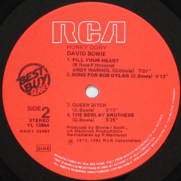 David Bowie - Hunky Dory