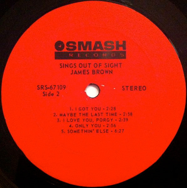 James Brown - Sings Out Of Sight