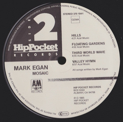 Mark Egan - Mosaic