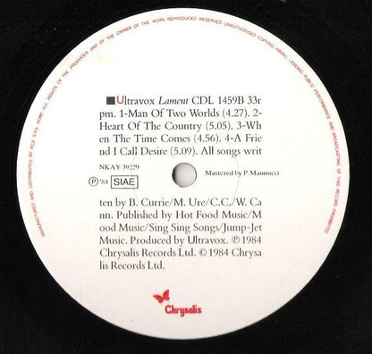 Ultravox - Lament