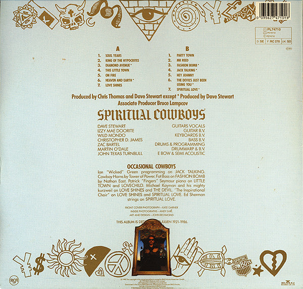Dave Stewart And The Spiritual Cowboys - Dave Stewart And The Spiritual Cowboys