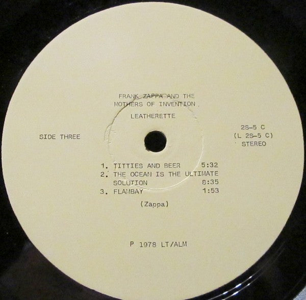 Frank Zappa - Leatherette (unofficial)