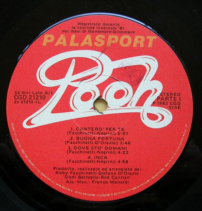 Pooh - Palasport