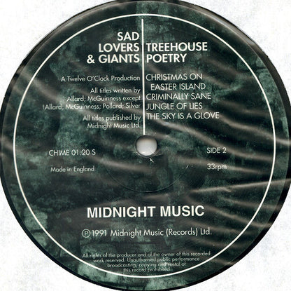 Sad Lovers And Giants - Treehouse Poetry