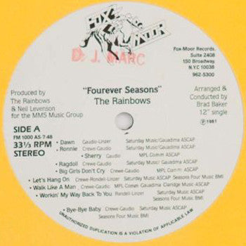 Randy & The Rainbows - Fourever Seasons / Ain't No Mountain High Enough