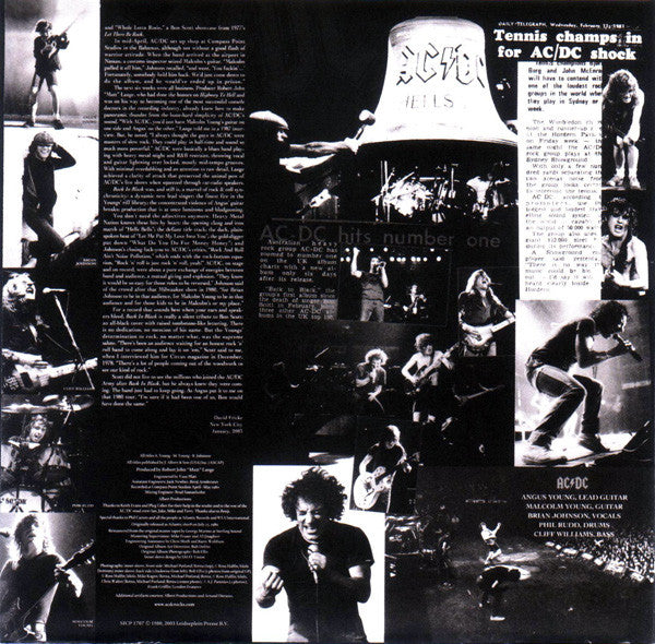 AC/DC - Back In Black (nuovo)