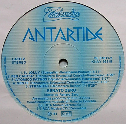Renato Zero - Artide Antartide