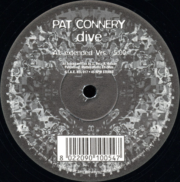 Pat Connery - Dive