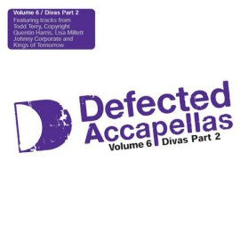 Various - Defected Accapellas Volume 6 (Divas Part 2)