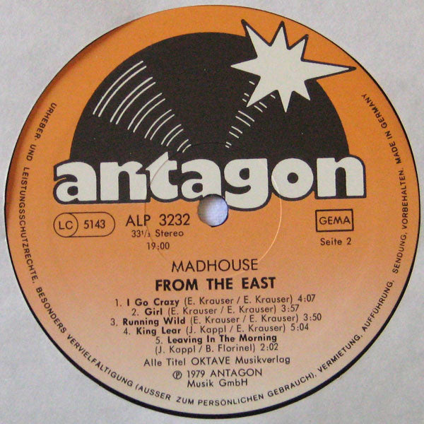 Madhouse - From The East