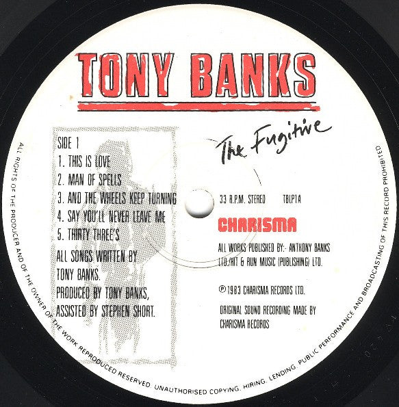 Tony Banks - The Fugitive