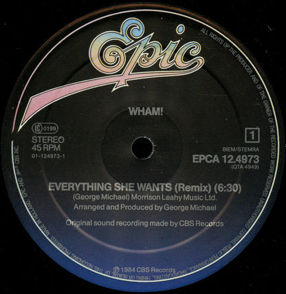 Wham! - Everything She Wants (Remix)
