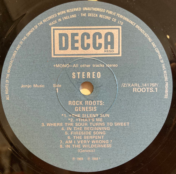 Genesis - Rock Roots