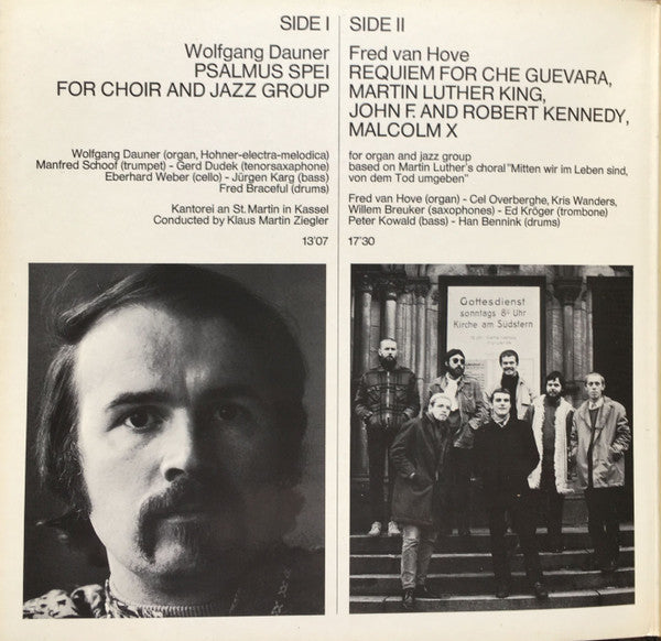 Fred Van Hove / Wolfgang Dauner – Requiem For Che Guevara / Psalmus Spei