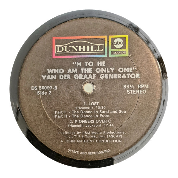 Van Der Graaf Generator - H To He Who Am The Only One
