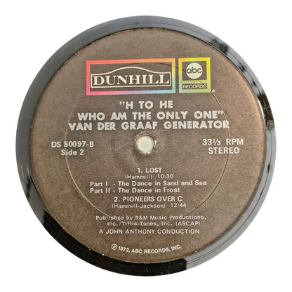 Van Der Graaf Generator - H To He Who Am The Only One