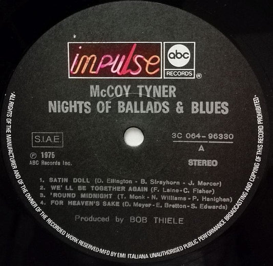 McCoy Tyner - Nights Of Ballads & Blues