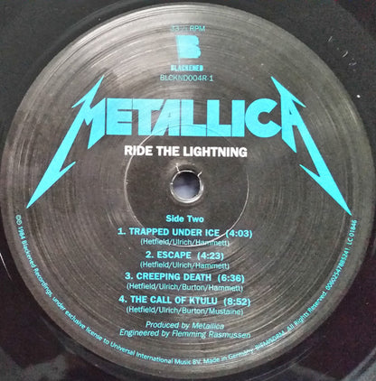 Metallica - Ride The Lightning (nuovo)