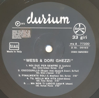 Wess And Dori Ghezzi - Bianco E Nero - Wess & Dory Ghezzi