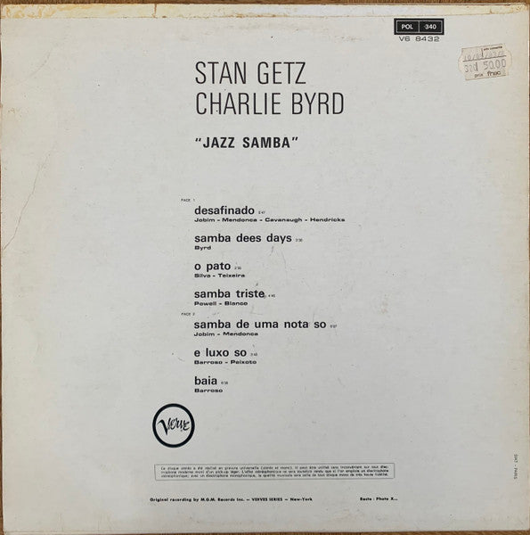 Stan Getz - Jazz Samba