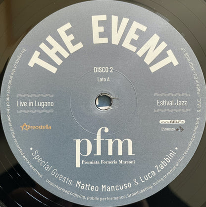 Premiata Forneria Marconi - The Event (Live In Lugano Estival Jazz) (nuovo)
