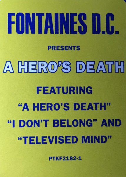 Fontaines D.C. - A Hero's Death