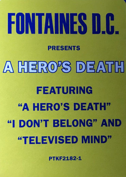 Fontaines D.C. - A Hero's Death