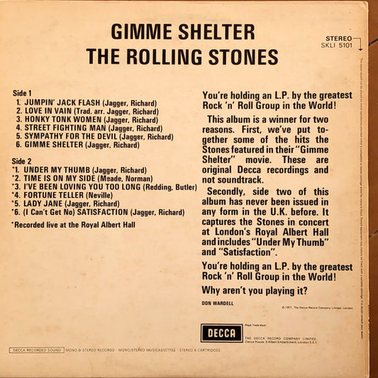 The Rolling Stones - Gimme Shelter