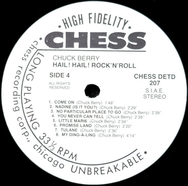Chuck Berry - Hail! Hail! Rock 'N' Roll