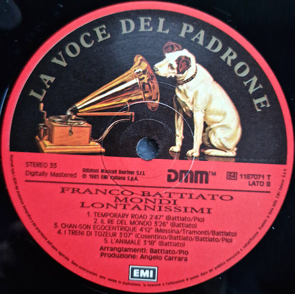 Franco Battiato - Mondi Lontanissimi