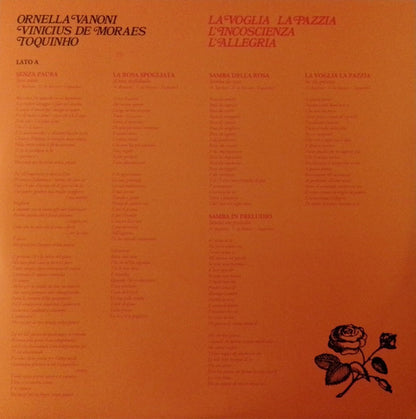 Ornella Vanoni - La Voglia La Pazzia L'incoscienza L'allegria (nuovo)