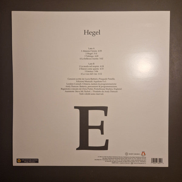 Lucio Battisti - Hegel (nuovo)